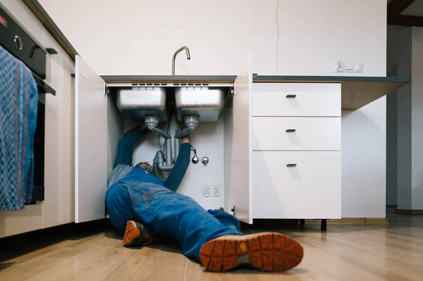 Professional Plumbing technician working in Bryan, TX